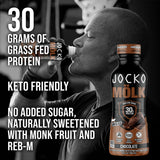 Jocko Mölk sans sucre, chocolat, compatible keto.