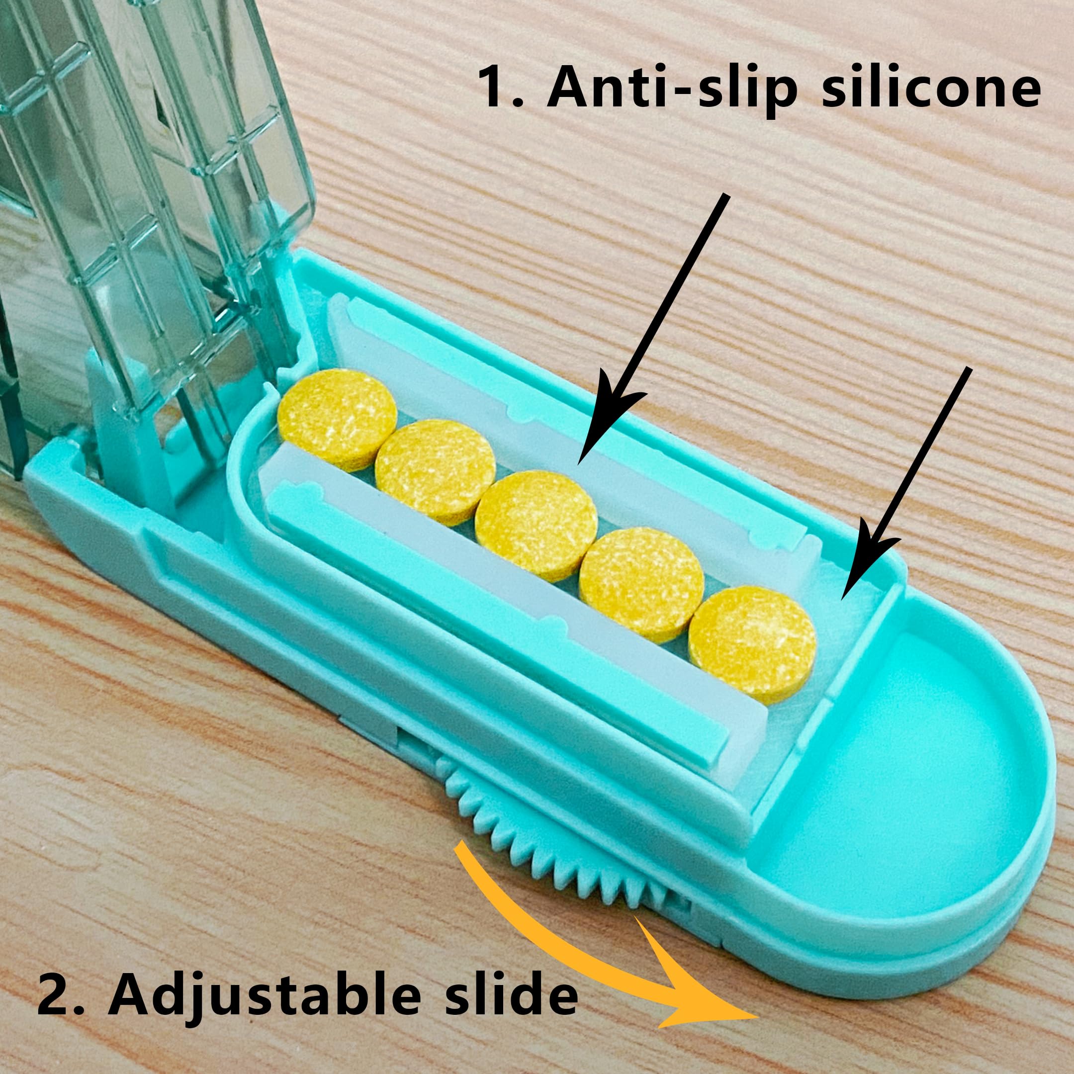 JohnBee boîte de rangement pratique pour pilules.