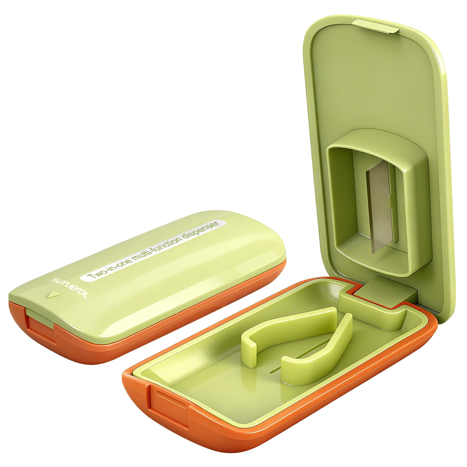 JohnBee Coupe-Pilules en silicone avec base antidérapante, coupe sûre.