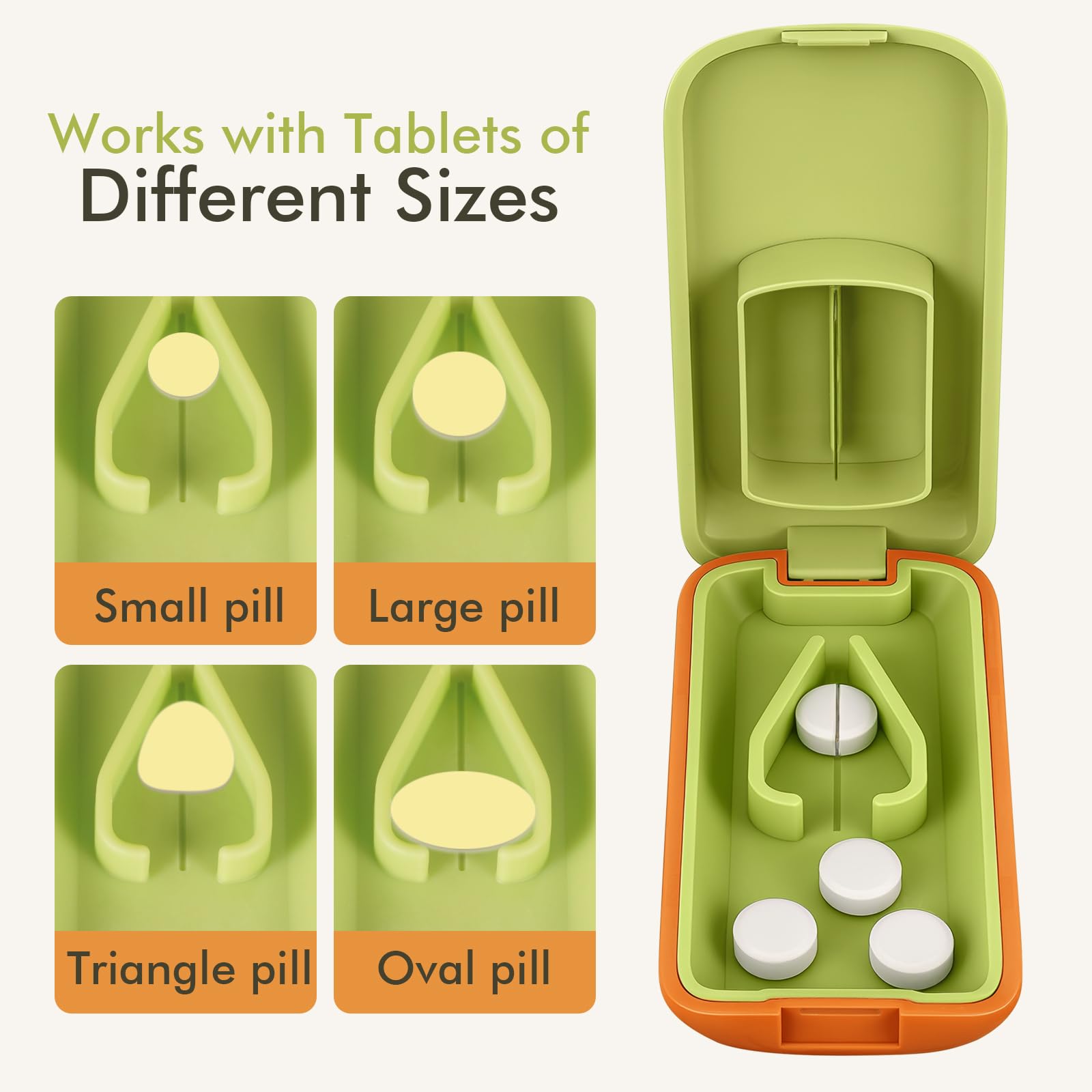 Rainure en V en silicone pour une prise stable lors de la coupe par JohnBee.