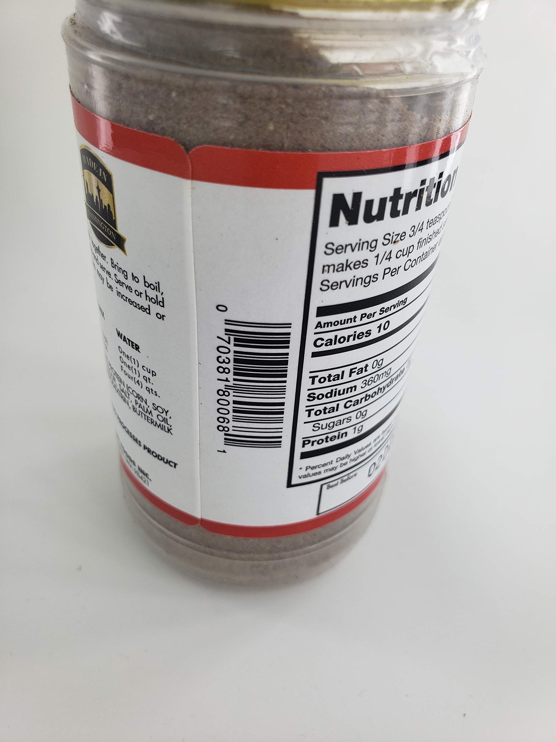 Johnny's Au Jus poudre utilisée sur sandwichs français pour un jus savoureux.