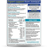 Jointace panneau ingrédients, détails des minéraux et vitamines.