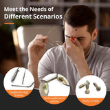 Plaquettes nez silicone JOREST – confort ajustable et remplacement rapide