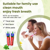 JoseHana dentifrice voyage mini usage hotels, idéal pour les séjours.