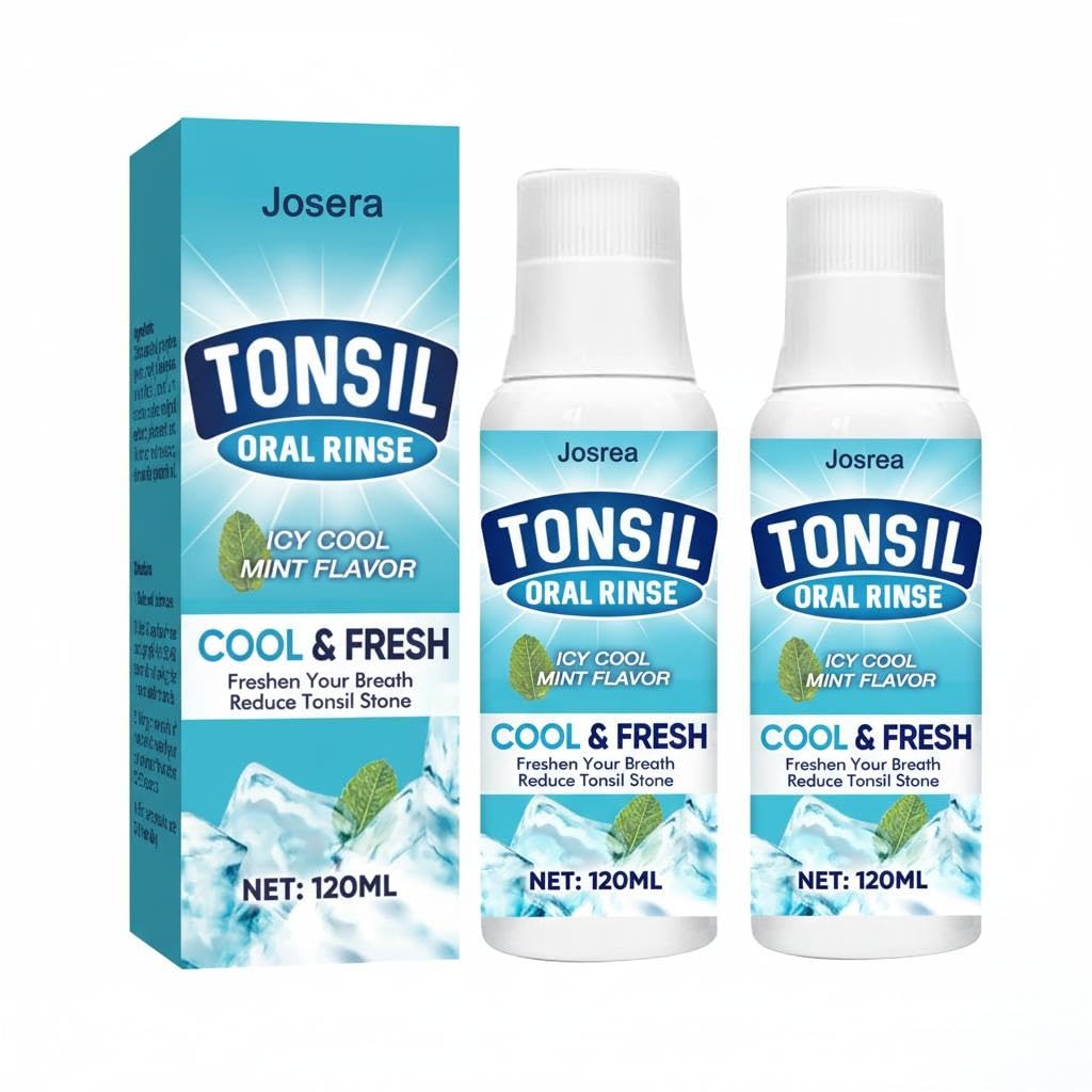 Josera bain de bouche pour pierres des amygdales, bouteille prête à l’emploi