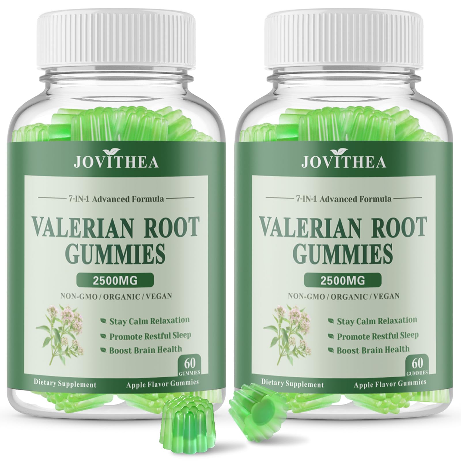 Gommes JOVITHEA à la valériane – bouteille apaisante pour le soir