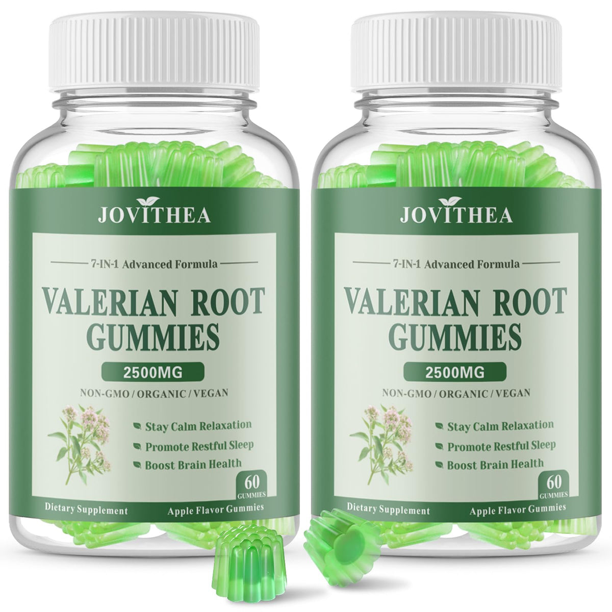 Gommes JOVITHEA à la valériane – bouteille apaisante pour le soir