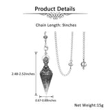 Jovivi pendule améthyste – accessoire décoratif transmet énergie sereine