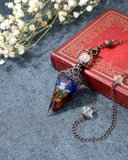 Jovivi pendule cristal lapis-lazuli, soutien émotionnel lors de rituels et pratiques.