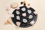 Quartz rose brut Jovivi 2 pièces, utile pour cablage et perles.