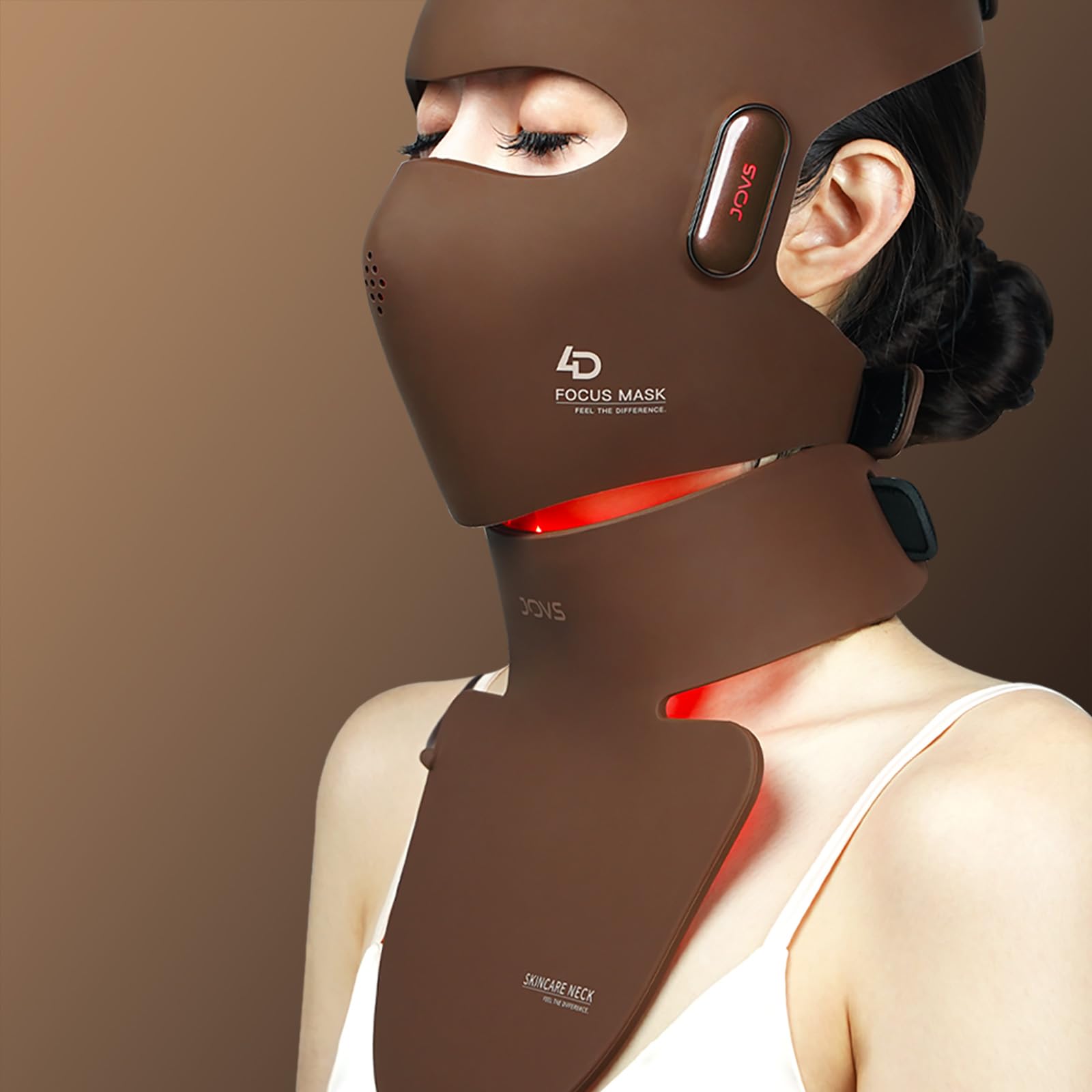 Masque LED JOVS pour le dos et le buste, séances ciblées.