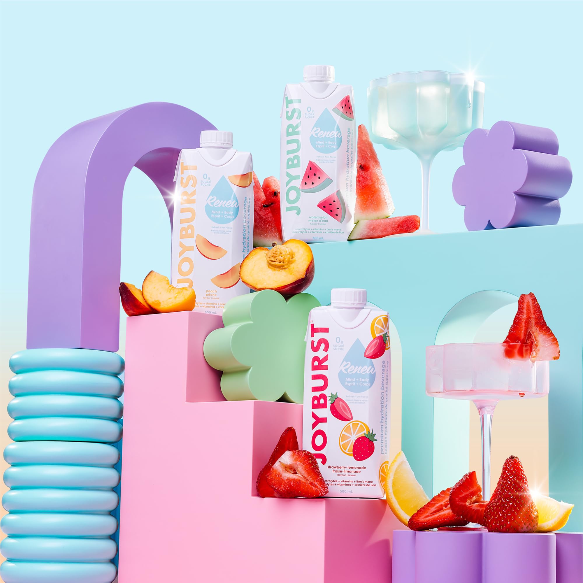 Joyburst vitamines B énergie et hydratation
