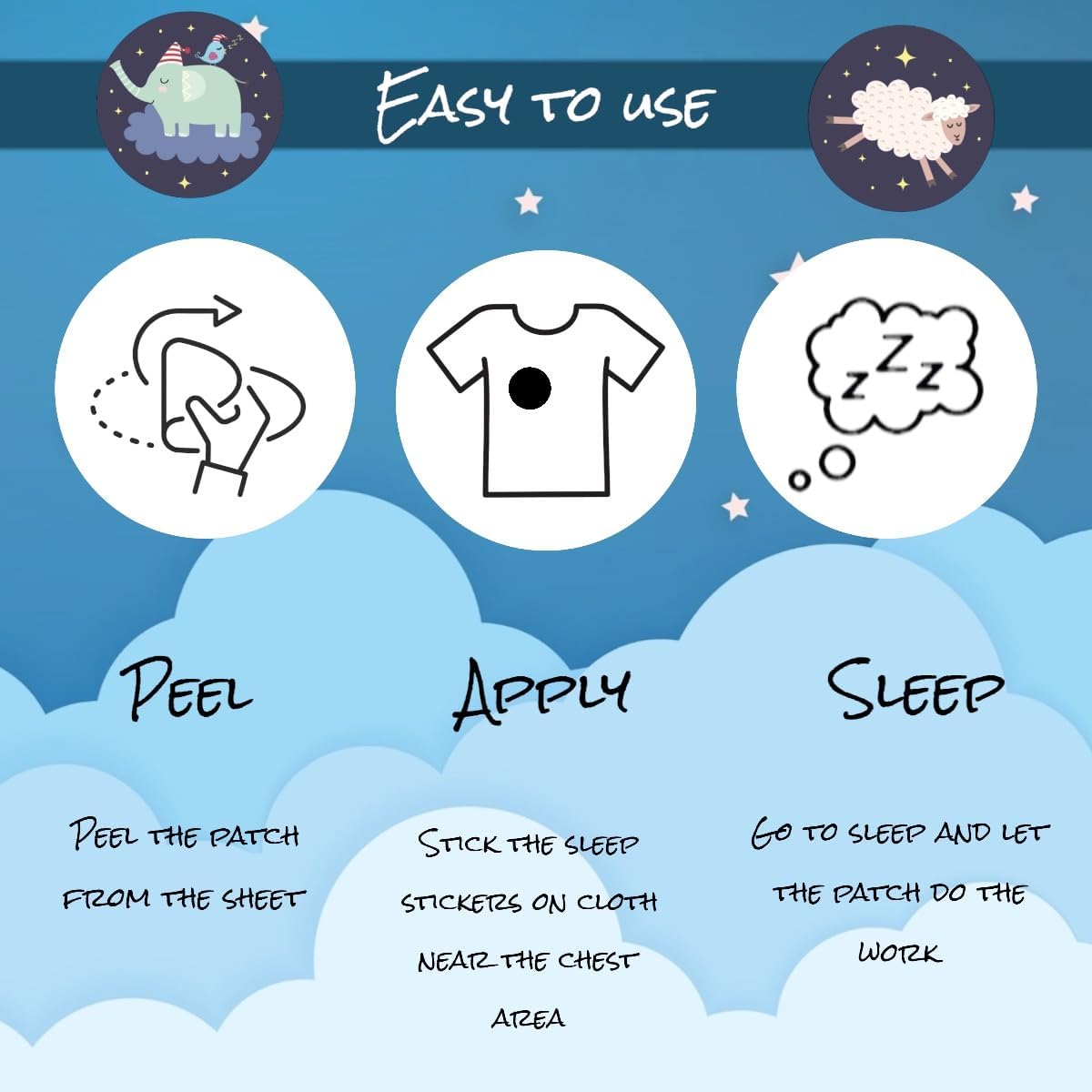 Guide d’utilisation Joyful Artistry patches-sommeil, facile et rapide.