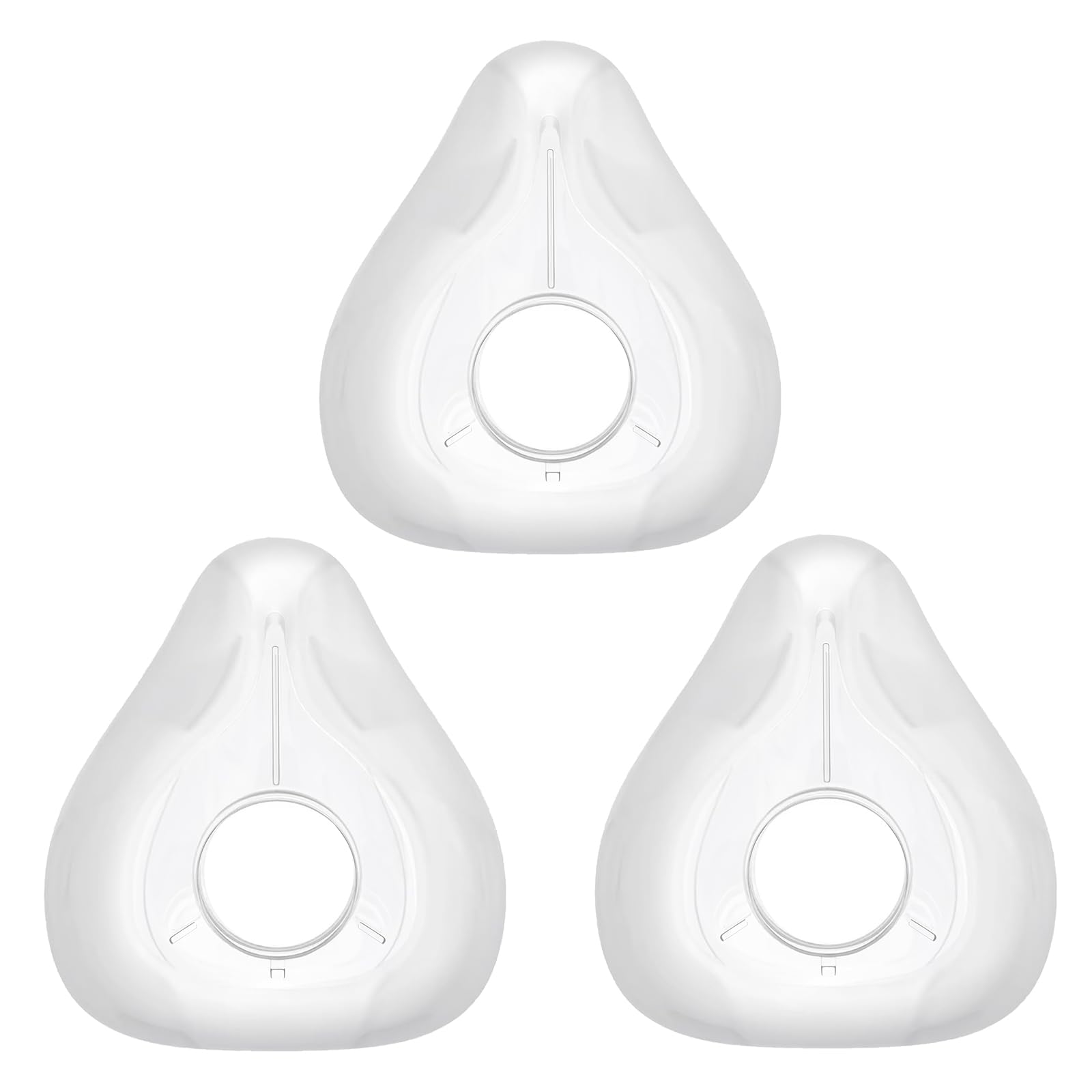 JoyHi AirFit F20 – coussin large en lot de 3 pour ajustement confortable et durable.