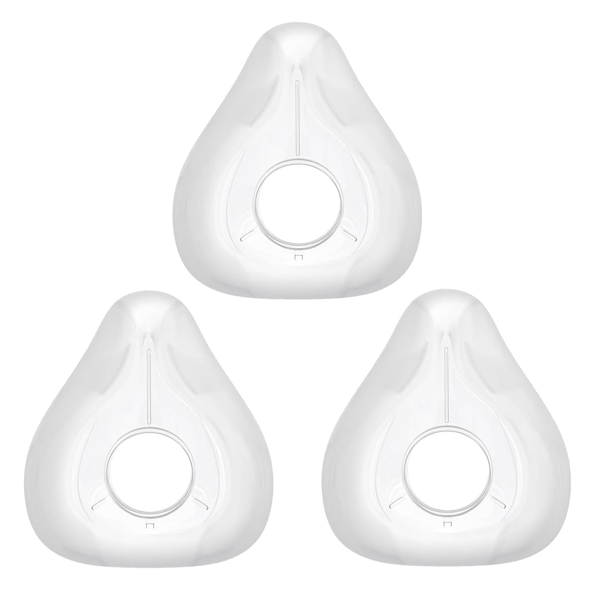 JoyHi AirFit F20 – coussin large en lot de 3 pour ajustement confortable et durable.