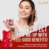 Ingrédients JOYLI Nutrition: vitamine C et zinc sur l’étiquette, apport nutritionnel quotidien.