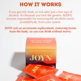 JOYN ingredient blend with DHM, milk thistle and glutathione for support
