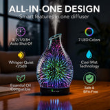 JOYOLO diffuseur ultrasonique compact, humidification douce et silencieuse