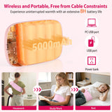Joyself zone de chaleur 400 cm² offrant une couverture abdominale et lombaire