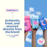 Emballage compact JoySpring DetoxZee idéal pour les familles actives.