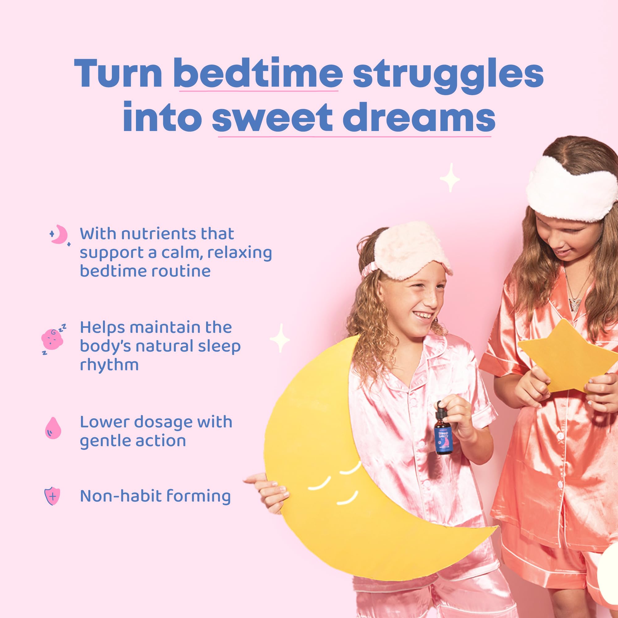 JoySpring gouttes 1 mg pour enfants, dose précise pour un repos plus calme.