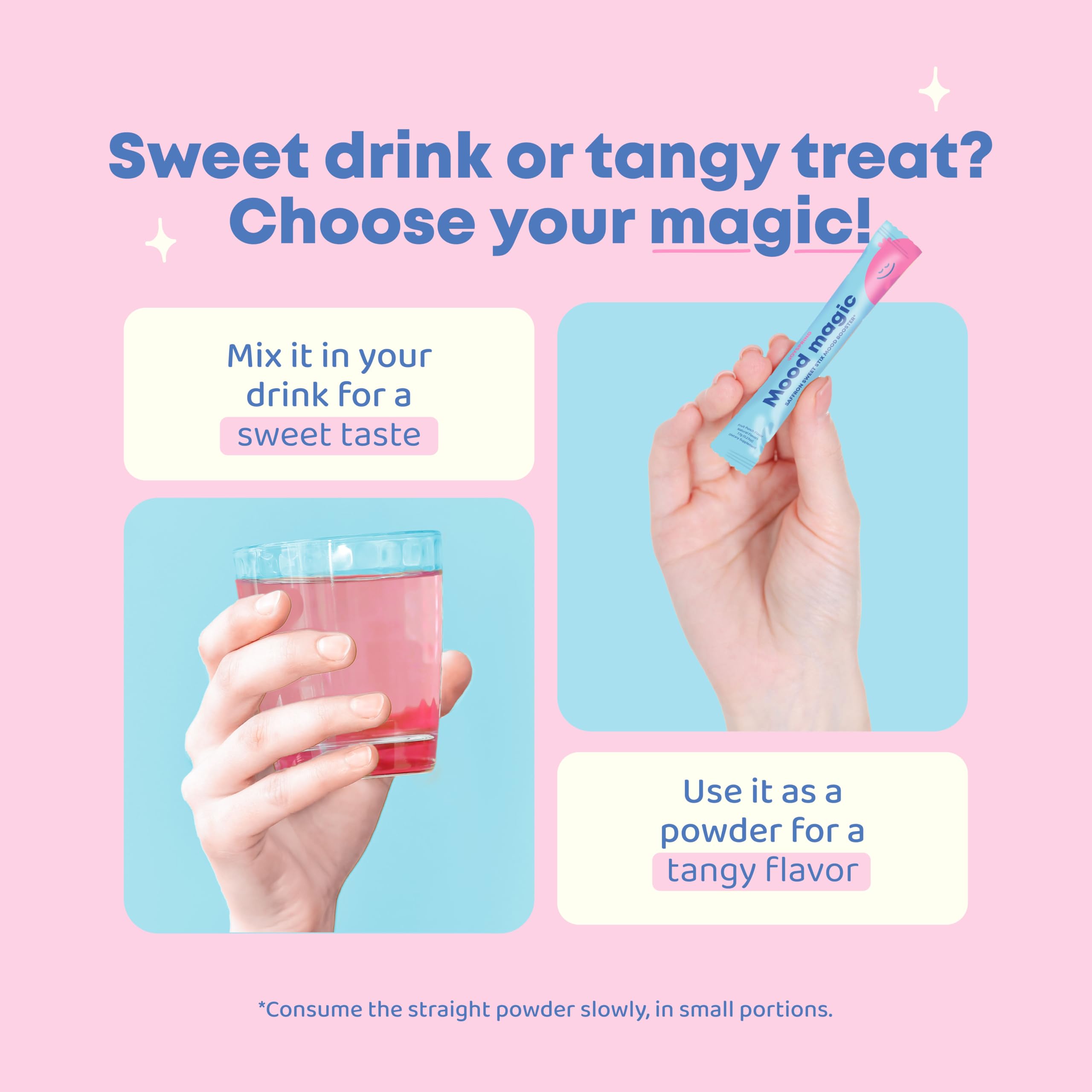 JoySpring Mood Magic sans sucre, idéal pour goûters sains.