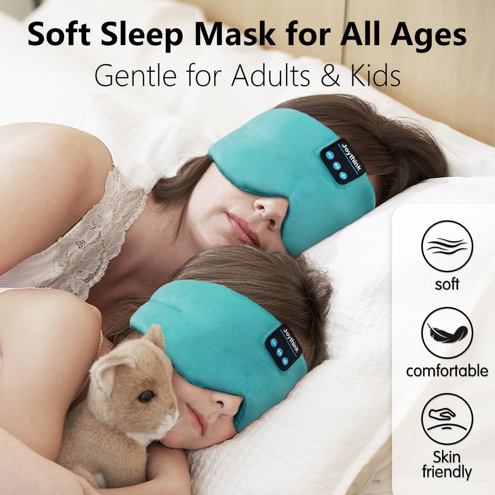 Joythink bandeau bluetooth ecouteurs-minces pour écoute nocturne sans fil.