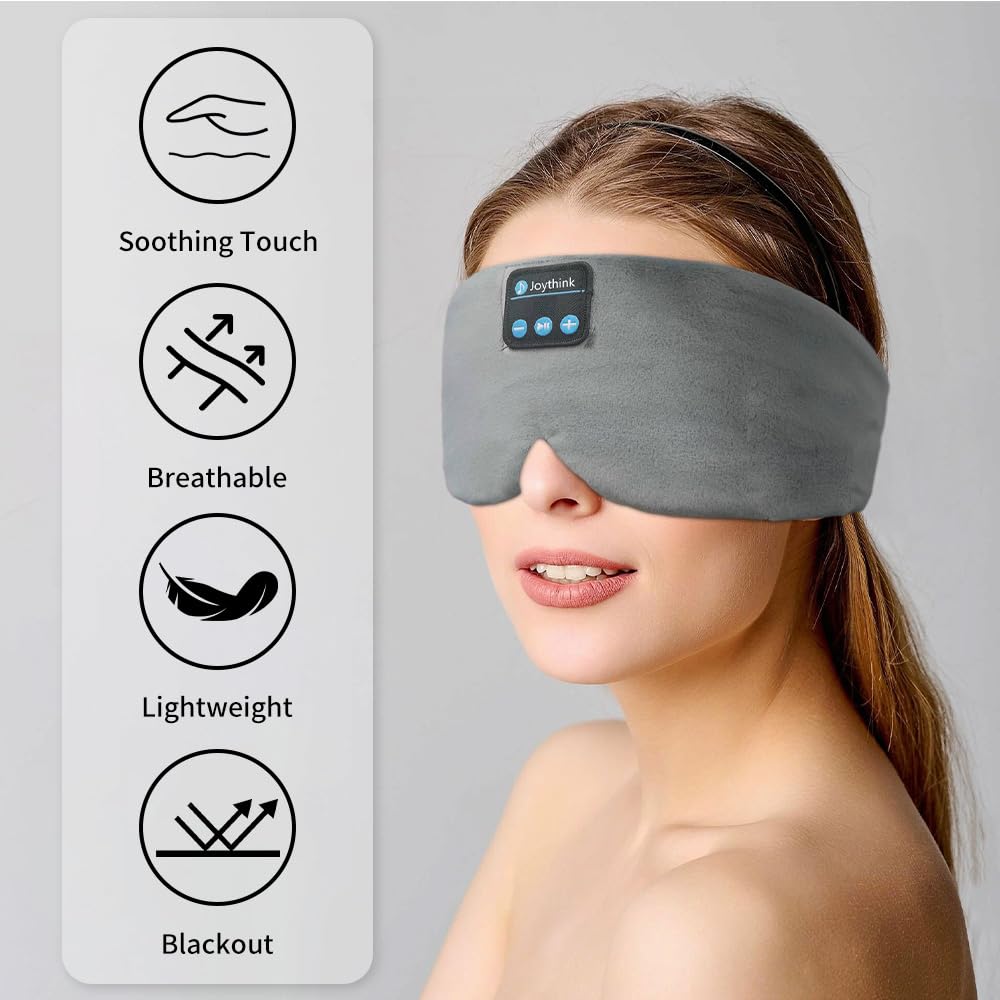 Joythink haut-parleurs oreille détail, écoute sans fil adaptée à votre routine nocturne.