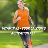 Joywiit K2 MK-7 Gummies ingrédients naturels et MK-7 biologiquement actif.