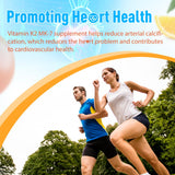 Joywiit K2 MK-7 Gummies véganes, sans gluten ni soja.
