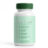 Bouteille Jqewlg GutCore avec 60 capsules pour un soutien digestif pratique.