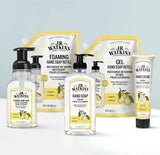Étiquette citron sur le flacon, J.R. Watkins Naturals évoque la fraîcheur.