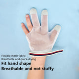 Gants JRBJPDJ, fermeture par sangle, tenue fiable pour empêcher le retrait.