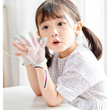 Gants JRBJPDJ anti-sucage, vue main, aide potentielle à réduire la succion.