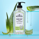 J.R. Watkins Savon mains gel Aloe Thé Vert – emballage pratique.