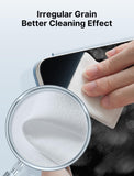 Lingette microfibre JSAUX pour lunettes, enlève traces sans peluches.