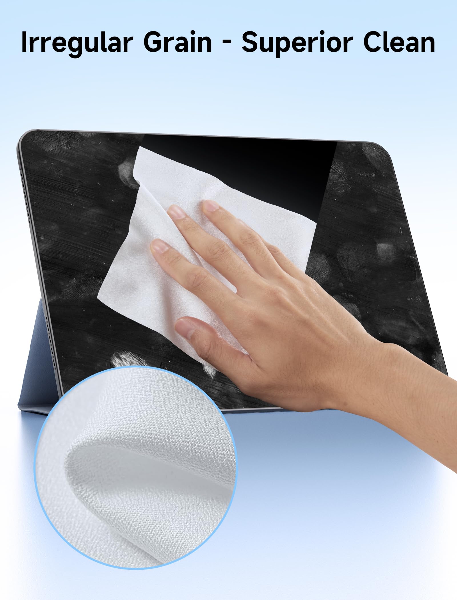 Lingette microfibre JSAUX pour objectif caméra, retire empreintes sans rayures