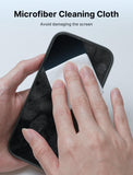 Lingette microfibre JSAUX pour smartphone, pratique en déplacement.