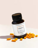 Étiquette JSHealth Turmeric Curcumin: formulation végane et testée indépendamment.