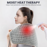 Chaleur humide fonction: pénétration musculaire accrue.