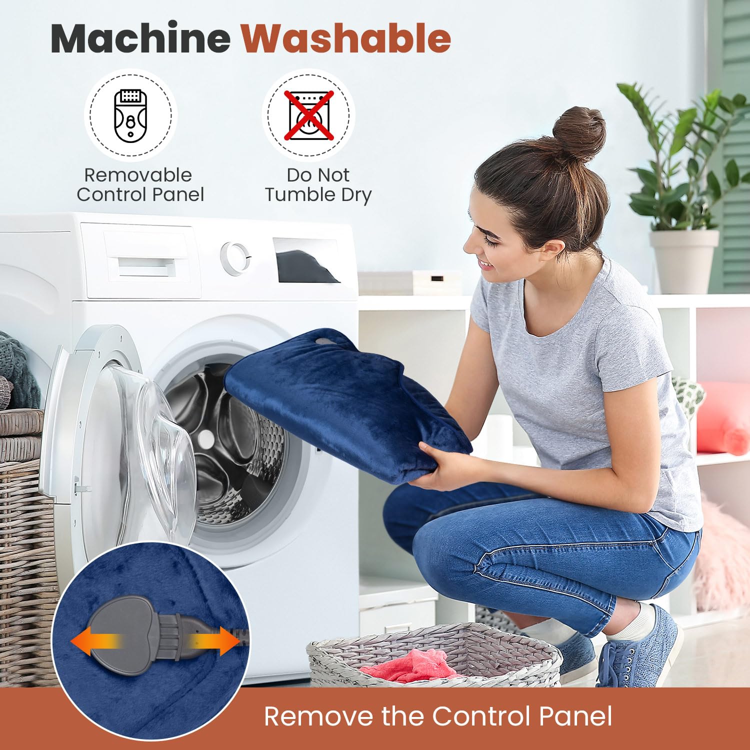 Jubeoyey lavage en machine simplifie l'entretien sans effort.