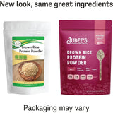 Judee's Poudre Protéine Riz Brun Smoothie, mélange neutre sans altération du goût.