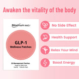 Conception intuitive du patch GLP-1 Juebingy pour application et retrait faciles.