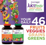Juice Festiv: étiquette nutrition claire pour planifier vos apports