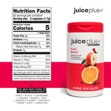 Capsules Juice Plus+ en gros plan, source pratique de nutriments essentiels.