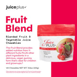 Juice Plus+ Fruit Blend Soft Chews emballage pratique pour le quotidien