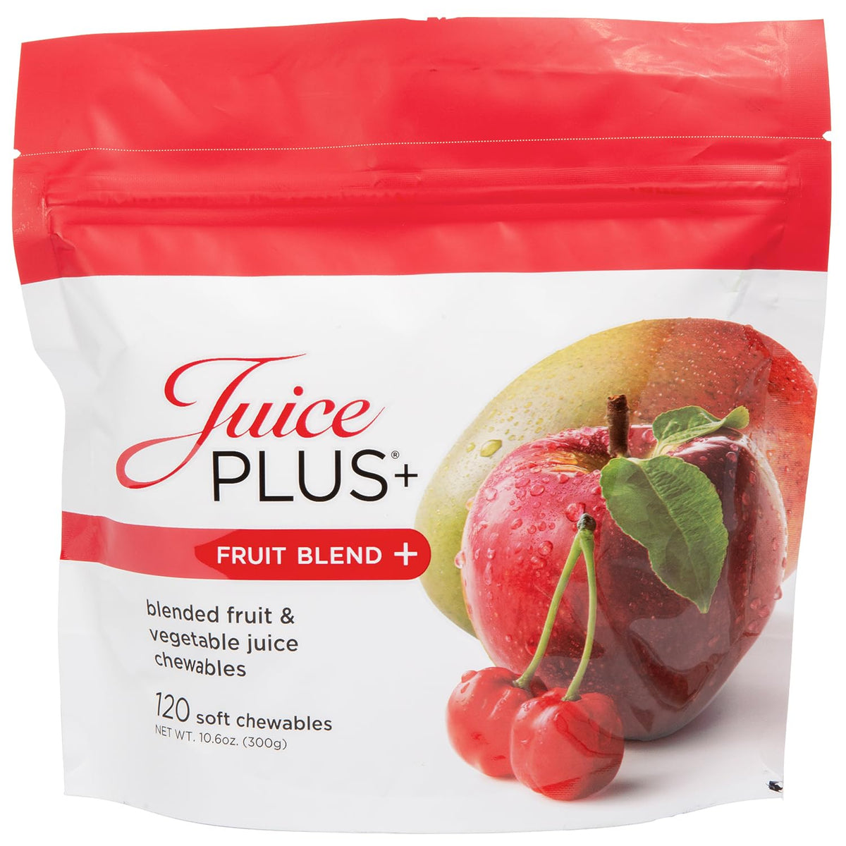 Juice Plus+ Fruit Blend Soft Chews texture délicieuse et pratique à mâcher