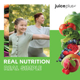 Gommes Juice Plus+ sans sirop de maïs riche en fructose.