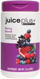 JuicePlus+ Mélange-baies – bouteille montrant l'emballage, pratique pour un apport quotidien en fruits.