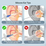 Julaiwy embouts-oreille-10-pieces: embouts jetables pour hygiène et confort.